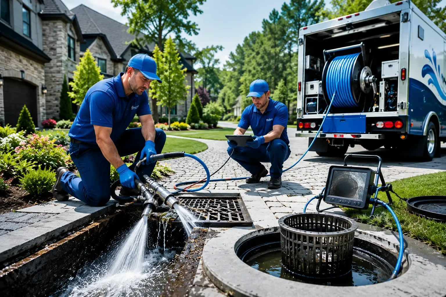 Local outdoor drain cleaning professionals in Rice, VA